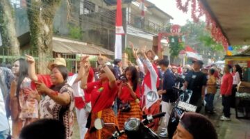 Karnaval HUT ke-81 RI di Kelurahan Binong Meriah, Warga Kompak Hidupkan Tradisi Kemerdekaan