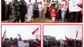 Semarak HUT RI ke-81: Upacara Bendera Berlangsung Khidmat di Lapangan Desa Cimerang